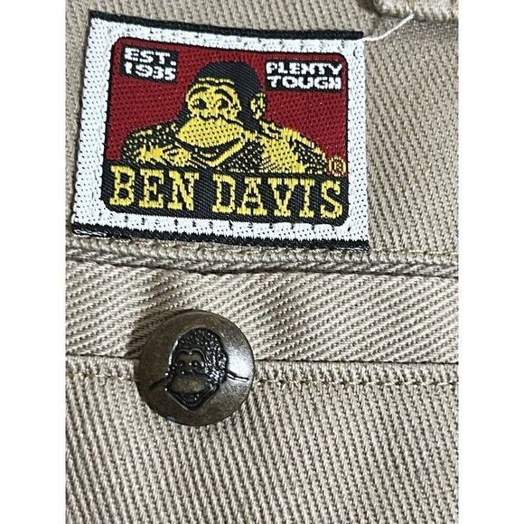 Ben Davis Original Tan Khaki Work Pants Size 36.    M3 - Picture 8 of 12